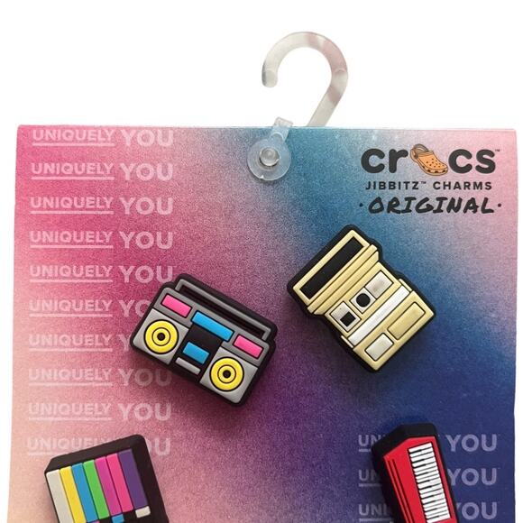 Crocs 90s Retro Vibe Charm Uniquely You Jibbitz - Picture 3 of 4